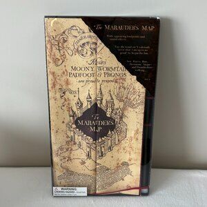 Harry Potter Marauder's Interactive Footprints Map w/Wand, Lights and Sound